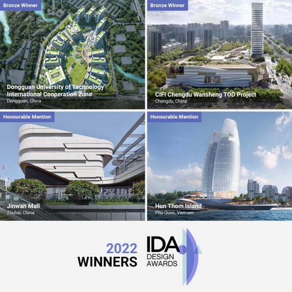 10 Design Projects Brings Home More Awards at International Design Awards! 